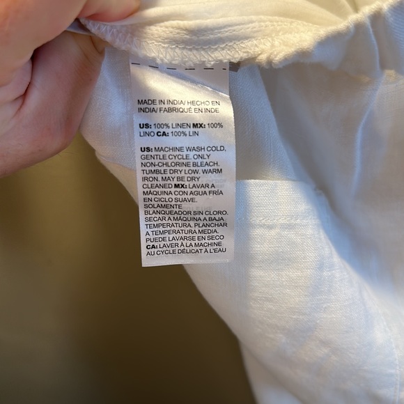 NWT Linen pants! Size 2R! - Picture 5 of 5